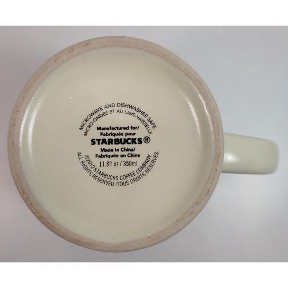 Starbucks: TAZO Tea - 12oz. Coffee/Tea Ceramic Mug - 2012 - Set of 2 - Picture 6 of 6
